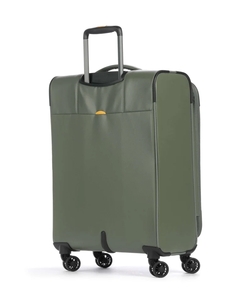 Mandarina Duck Coated 4-Rollen Trolley pine green