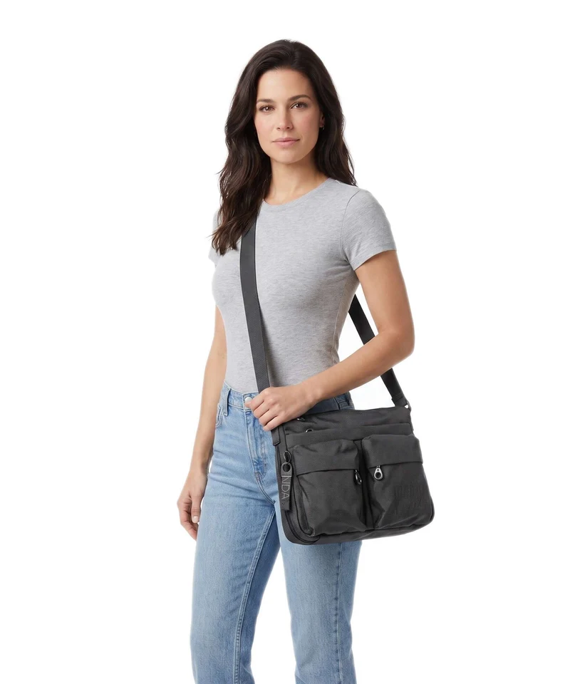 Mandarina Duck MD20 Umhängetasche steel