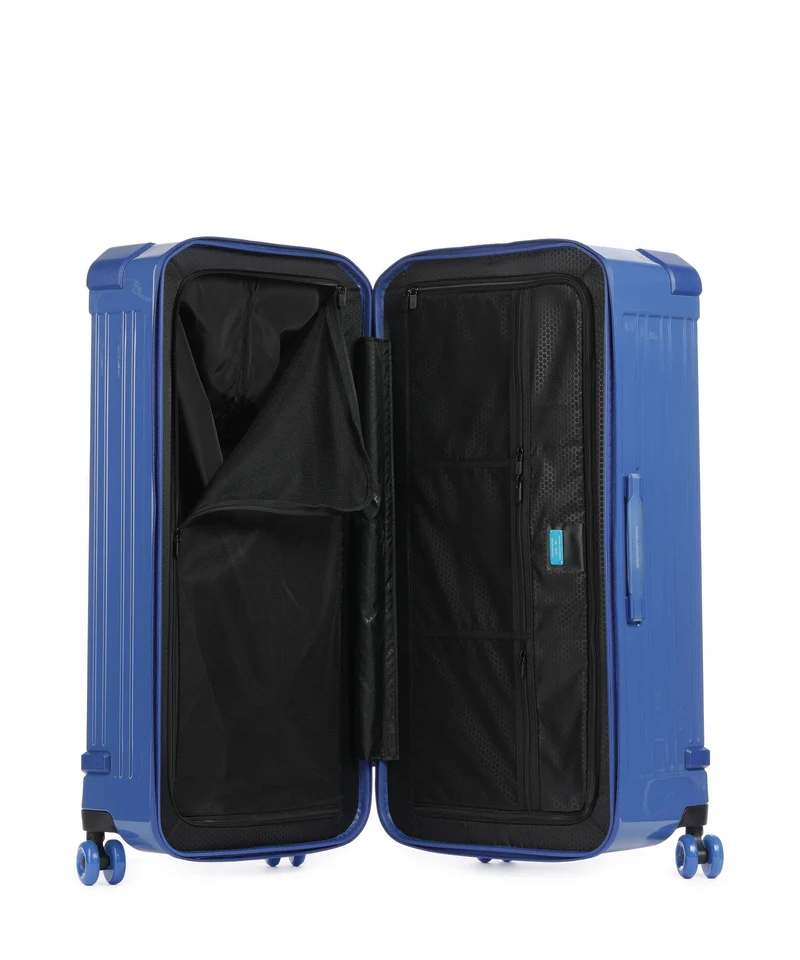 Piquadro POP 4-Rollen Trolley blue