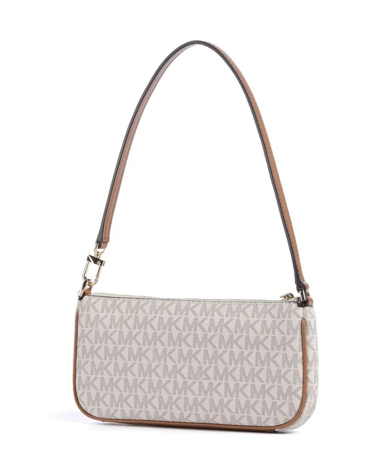 Michael Kors Zoe Schultertasche vanilla/acorn