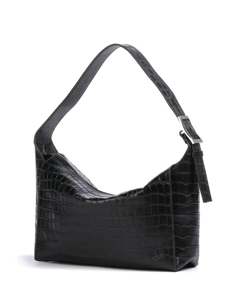 Liebeskind Lou 2 New Croco M Beuteltasche black