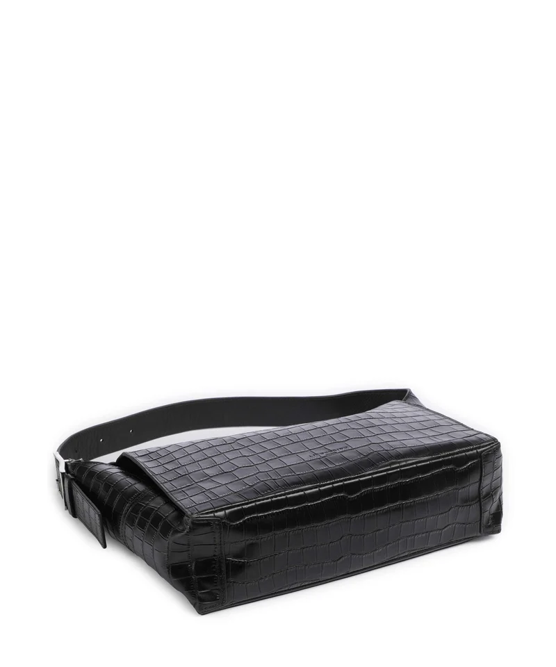 Liebeskind Lou 2 New Croco M Beuteltasche black