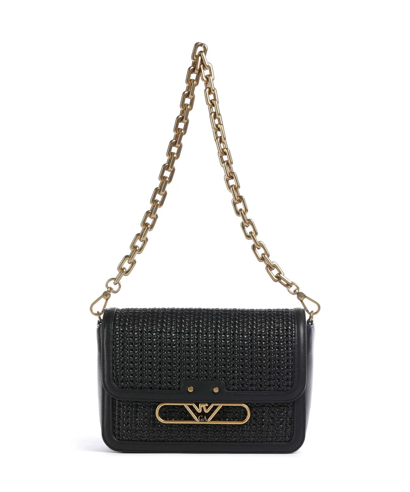 Emporio Armani Hera Schultertasche black beauty