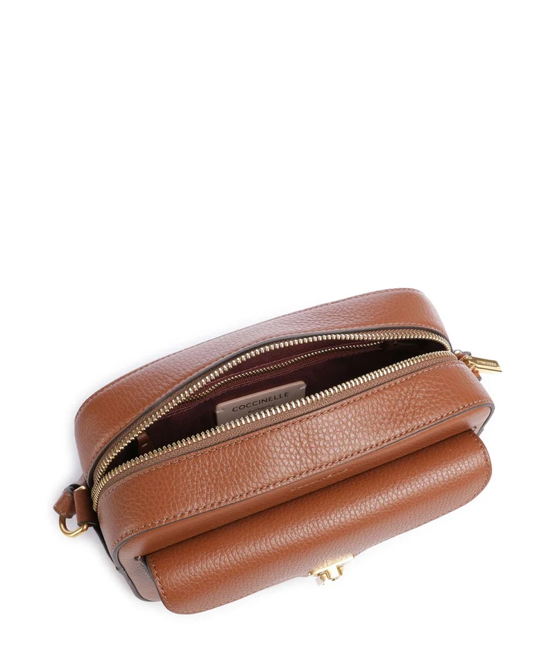 Coccinelle Beat Soft Umhängetasche cognac
