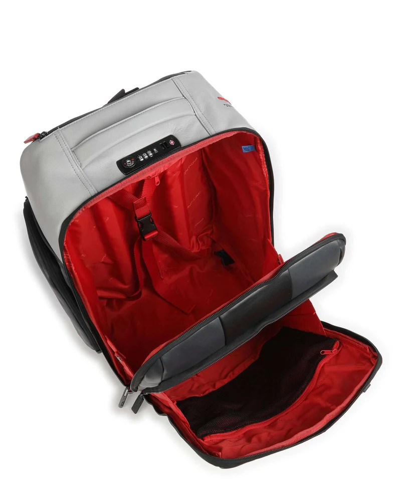 Piquadro Urban Rucksack-Trolley graphite/black