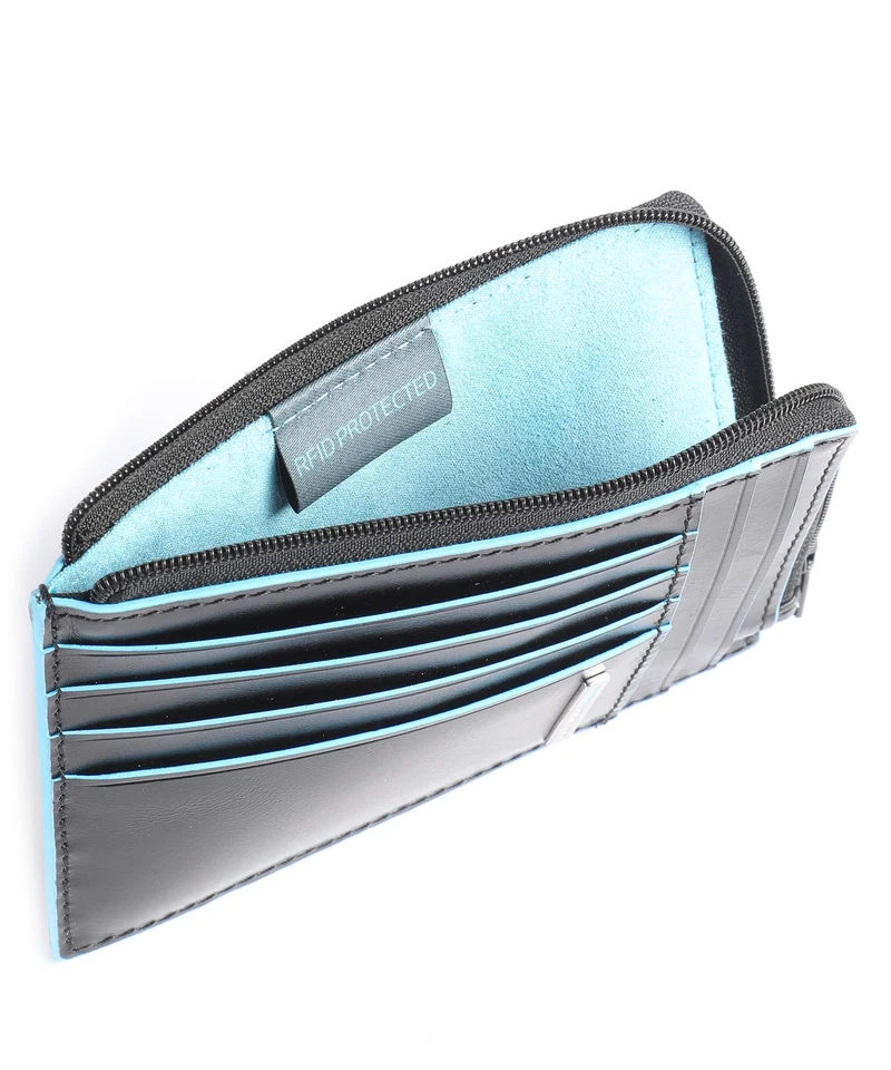 Piquadro Blue Square Kreditkartenetui black