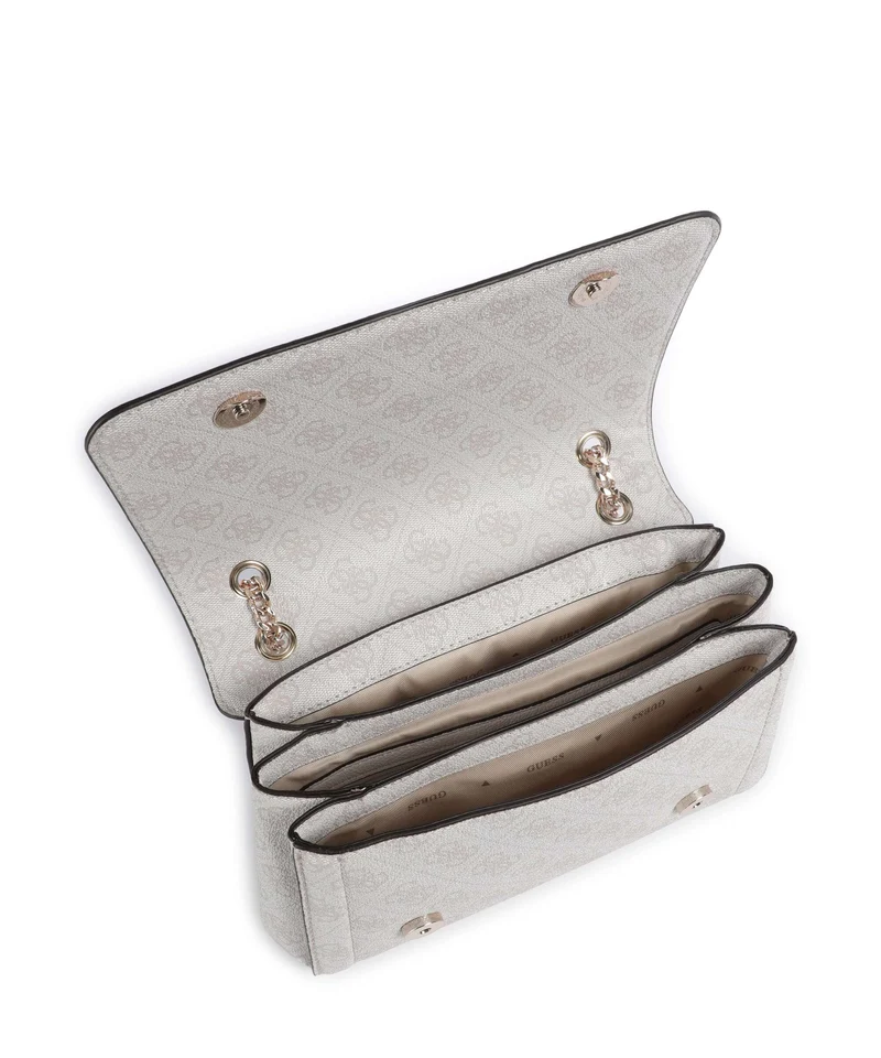 Guess Noelle Schultertasche bone logo