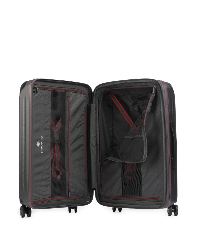 Travelite Dynamiic 4-Rollen Trolley Set anthrazit