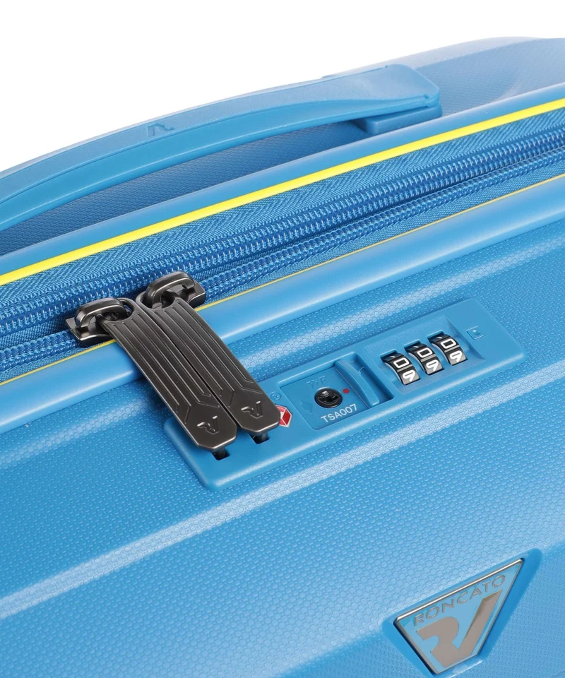 Roncato B-Flying 4-Rollen Trolley blu cobalto
