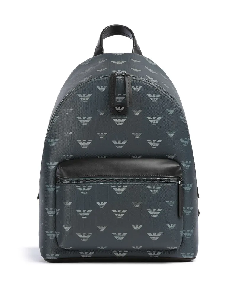 Emporio Armani Special Minorca Rucksack blu/eagle all over