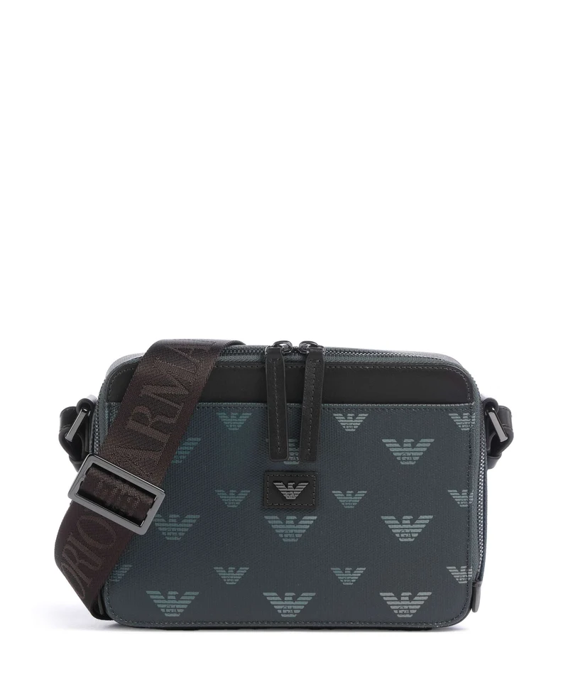 Emporio Armani Special Minorca Umhängetasche blu/eagle all over