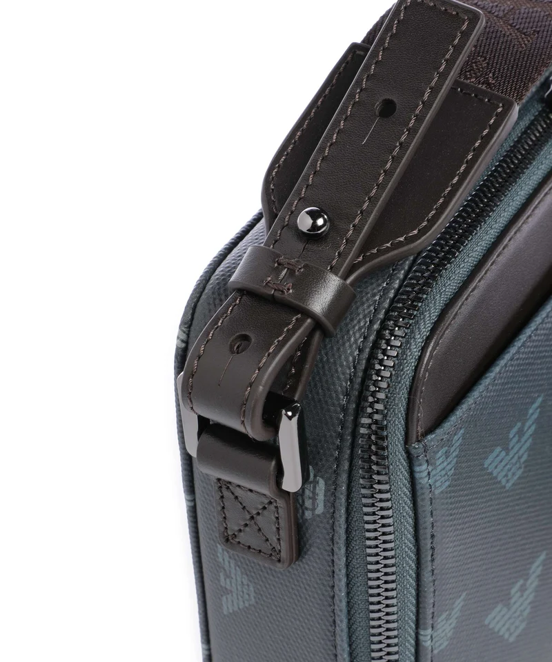 Emporio Armani Special Minorca Umhängetasche blu/eagle all over
