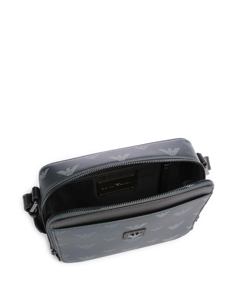 Emporio Armani Special Minorca Umhängetasche blu/eagle all over