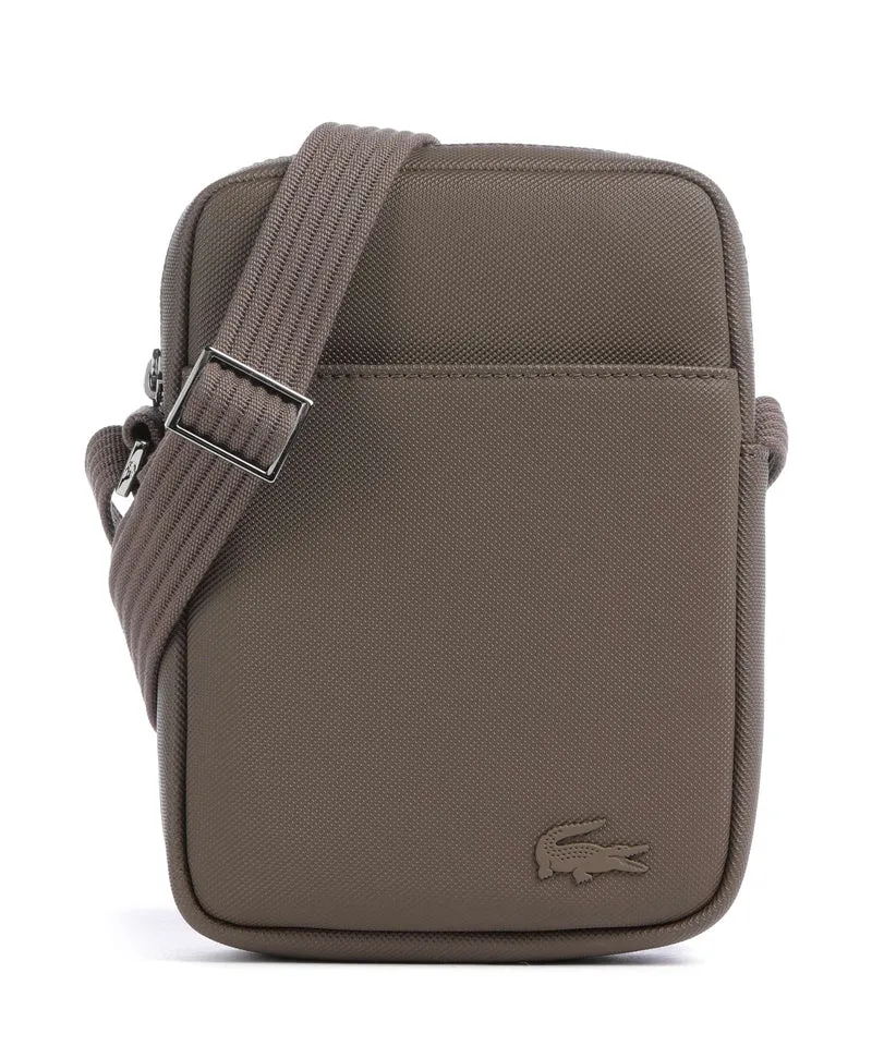 Lacoste Mens Classic Umhängetasche morel