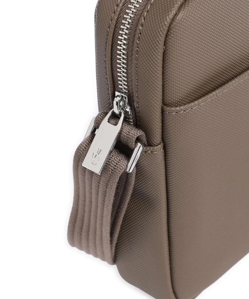 Lacoste Mens Classic Umhängetasche morel