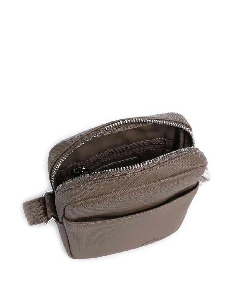 Lacoste Mens Classic Umhängetasche morel