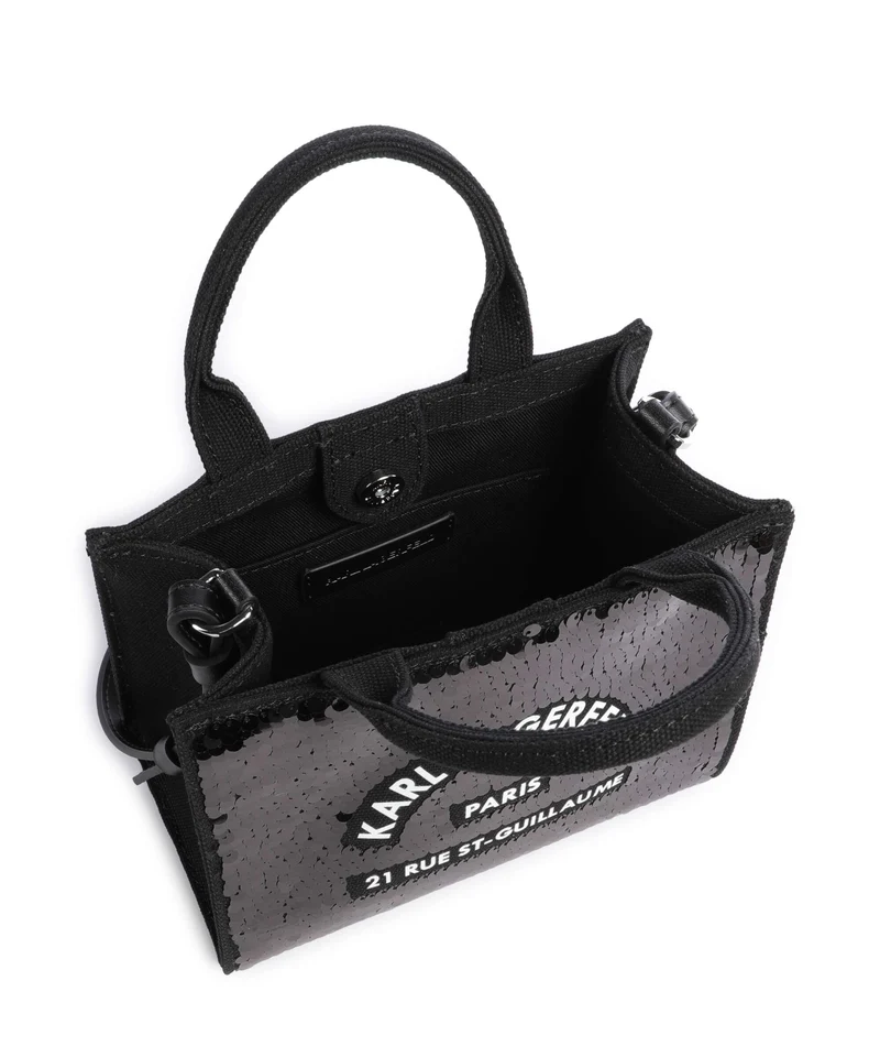 Karl Lagerfeld K/Rue St Guillaume Mini Umhängetasche black