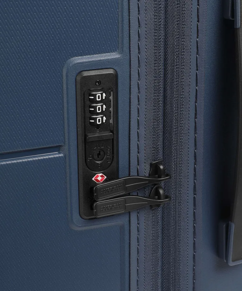 American Tourister Dashpop 4-Rollen Trolley midnight blue