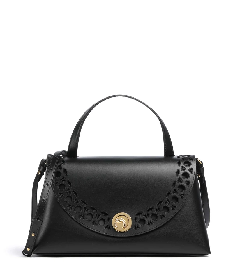 Coccinelle Nikla Monogram Sangallo Handtasche noir
