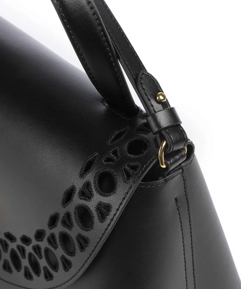 Coccinelle Nikla Monogram Sangallo Handtasche noir