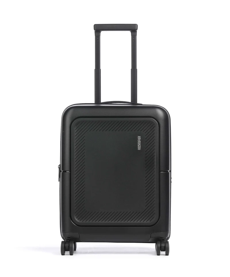 American Tourister Dashpop 4-Rollen Trolley true black