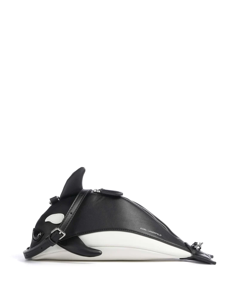 Karl Lagerfeld Ikon Orka Umhängetasche black