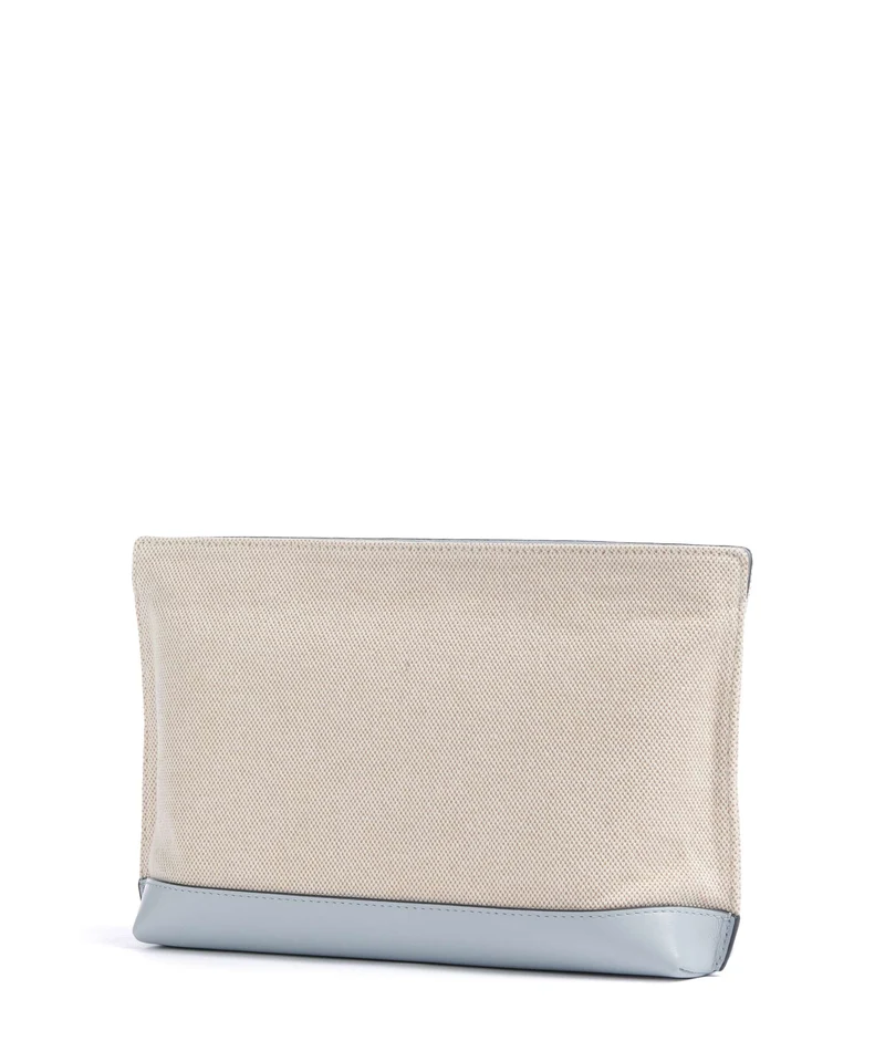 Lauren Ralph Lauren Kosmetiktasche natural/buff canvas/alpine blue