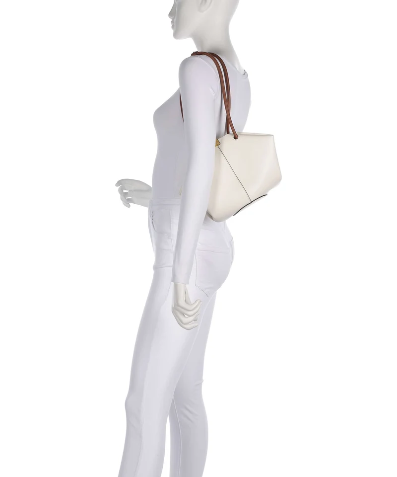 Coccinelle Kamy Schultertasche pearl/cognac