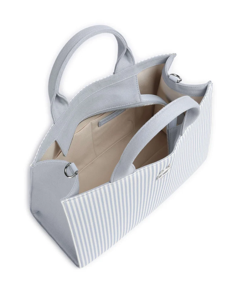 Karl Lagerfeld Ikon Medium Handtasche kentucky blue stripe