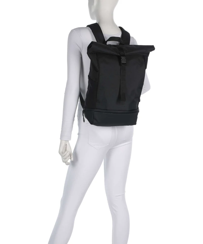 Strellson New Ham Eddie Rolltop Rucksack black