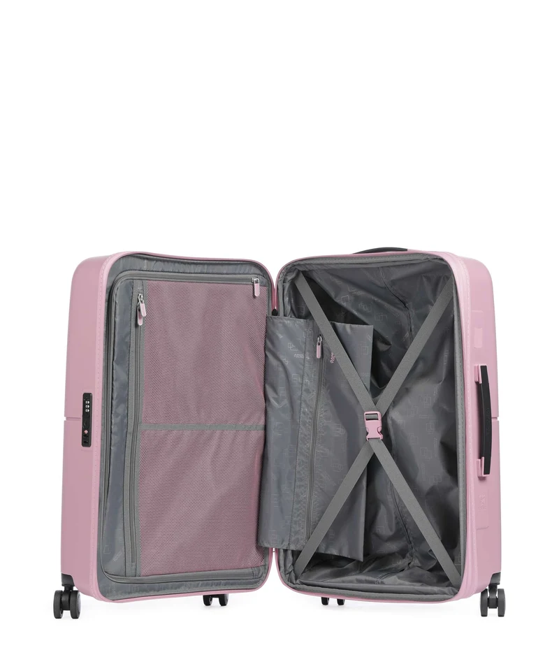 American Tourister Dashpop 4-Rollen Trolley lilas pink