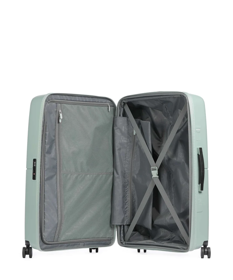 American Tourister Dashpop 4-Rollen Trolley iceberg green