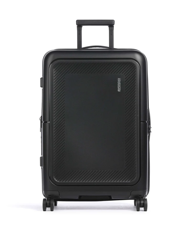 American Tourister Dashpop 4-Rollen Trolley true black