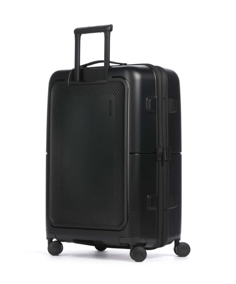 American Tourister Dashpop 4-Rollen Trolley true black