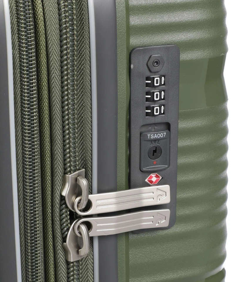 Roncato R-Lite 4-Rollen Trolley verde militare