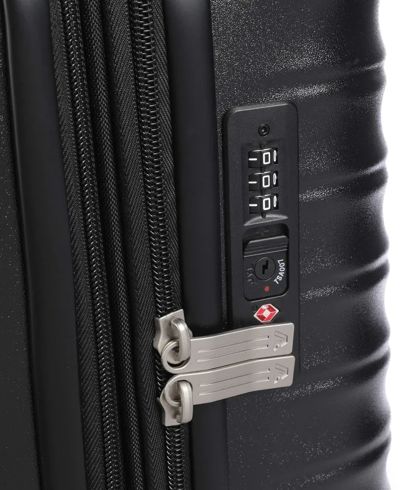 Roncato Wave DLX 4-Rollen Trolley nero