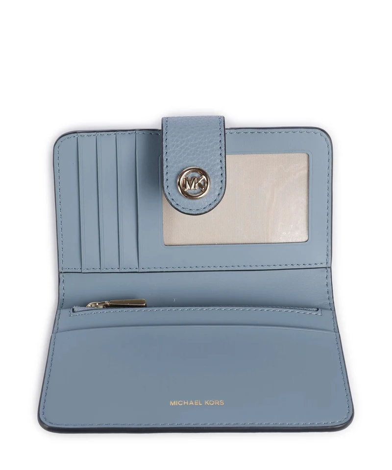 Michael Kors MK Pop Charm Medium Geldbörse chambray