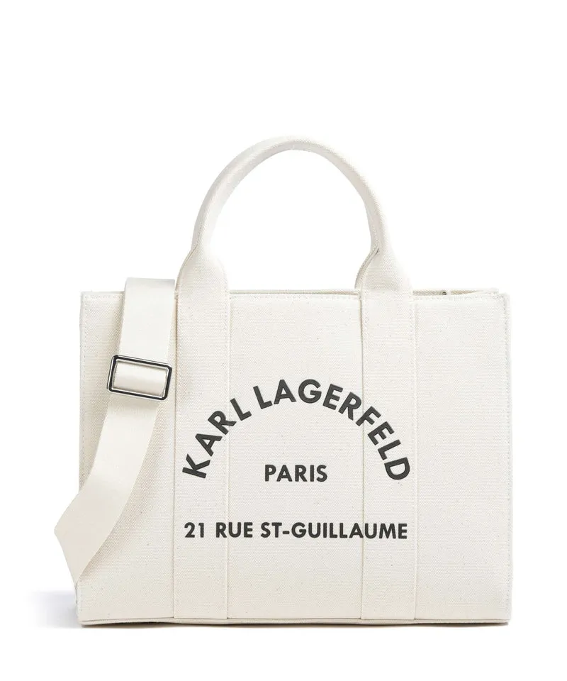 Karl Lagerfeld K/Rue St Guillaume Medium Handtasche natural