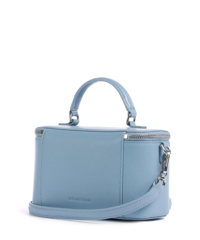 Karl Lagerfeld K/Autograph Vanity Umhängetasche blue bloom