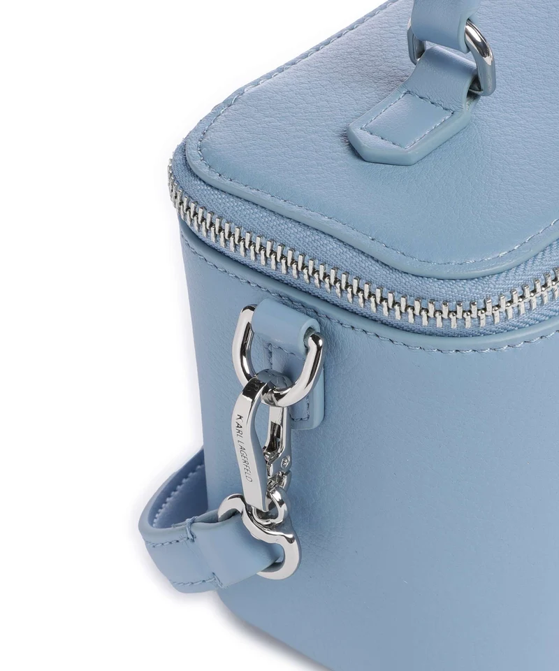 Karl Lagerfeld K/Autograph Vanity Umhängetasche blue bloom