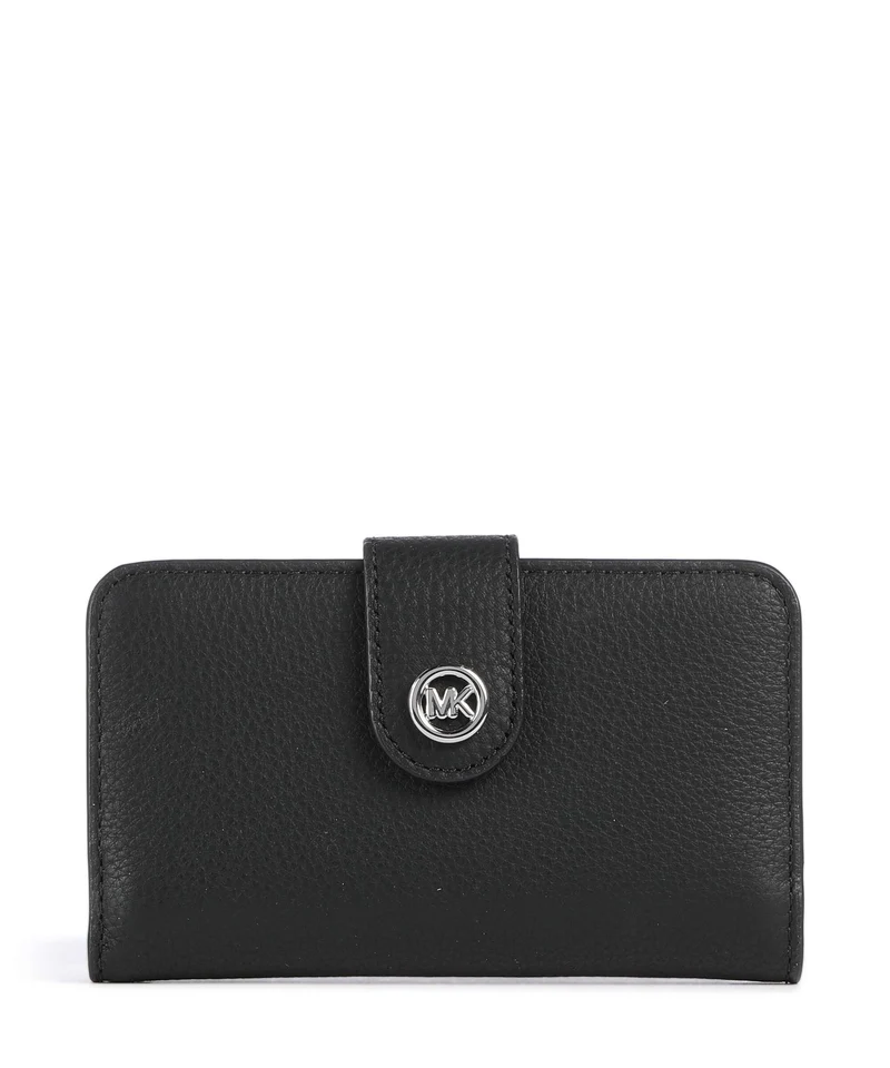 Michael Kors MK Pop Charm Medium Geldbörse black