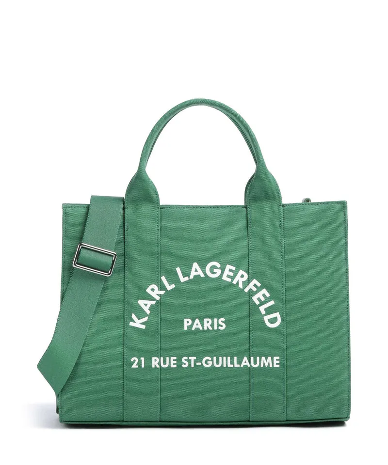 Karl Lagerfeld K/Rue St Guillaume Medium Handtasche plant green