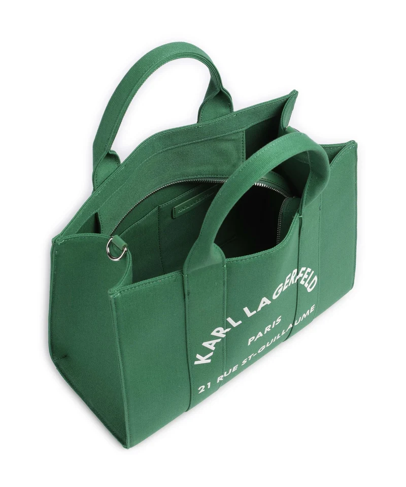 Karl Lagerfeld K/Rue St Guillaume Medium Handtasche plant green