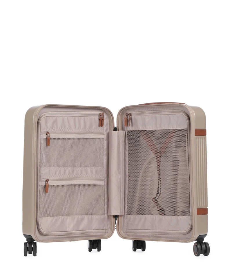 The Chesterfield Brand Zuna 4-Rollen Trolley champagne