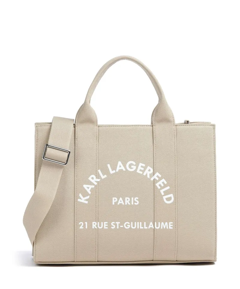 Karl Lagerfeld K/Rue St Guillaume Medium Handtasche safari