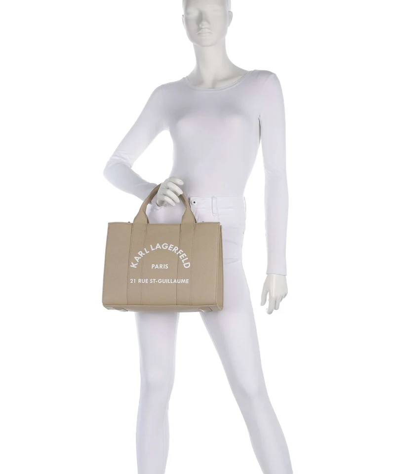 Karl Lagerfeld K/Rue St Guillaume Medium Handtasche safari