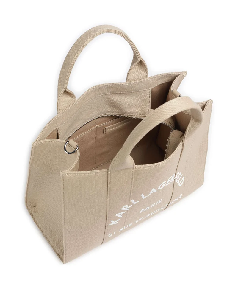 Karl Lagerfeld K/Rue St Guillaume Medium Handtasche safari