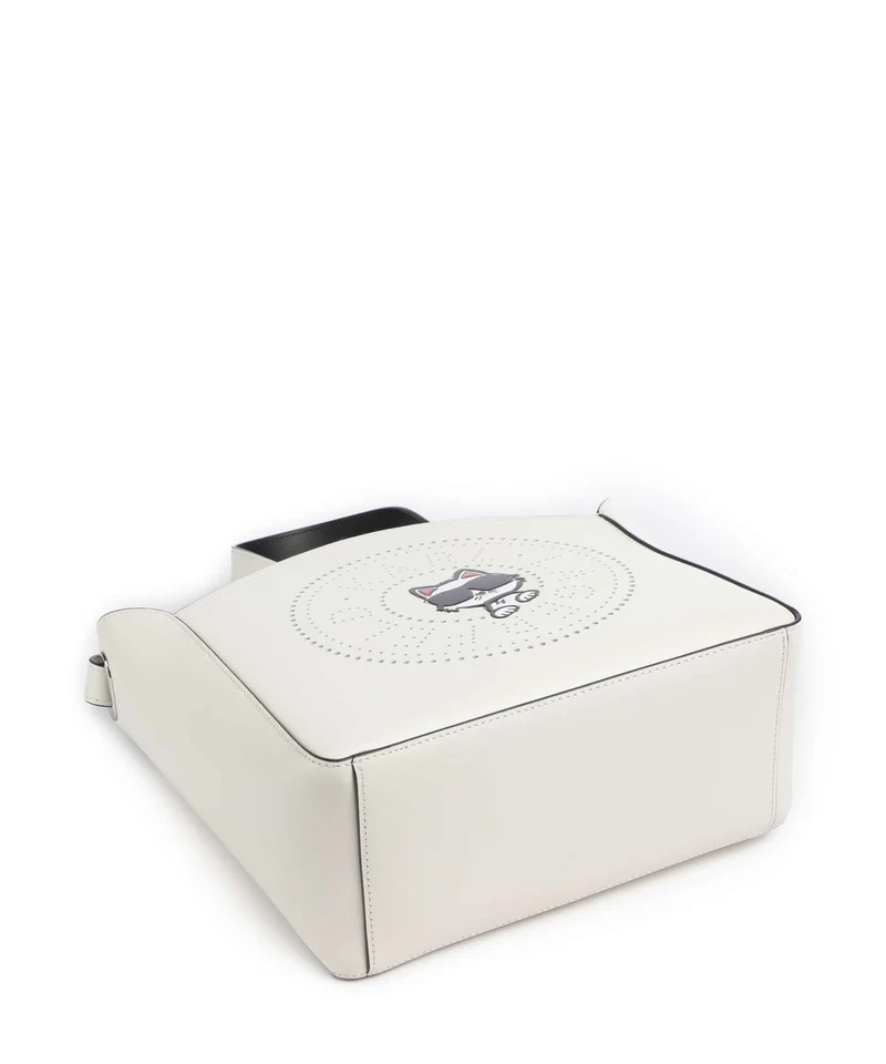 Karl Lagerfeld K/Circle Choupette Small Handtasche off white