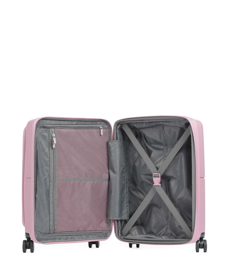 American Tourister Dashpop 4-Rollen Trolley lilas pink