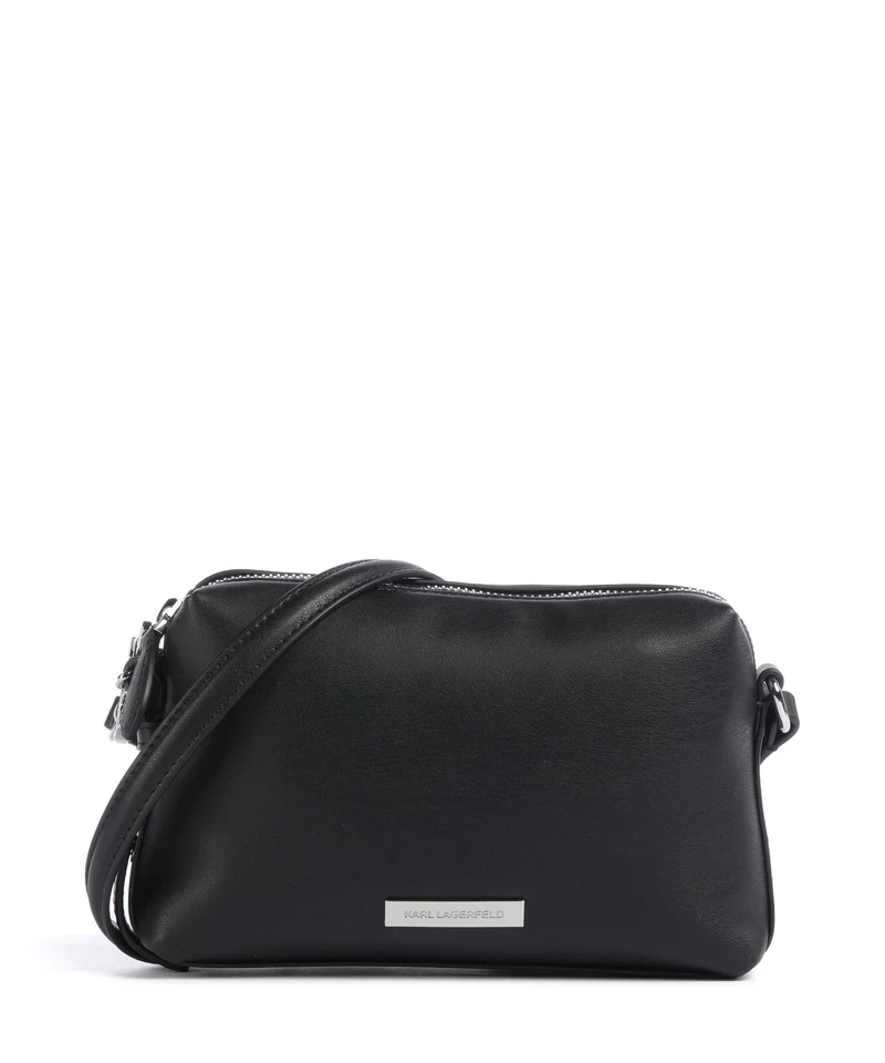 Karl Lagerfeld Ikon Smooth Umhängetasche black